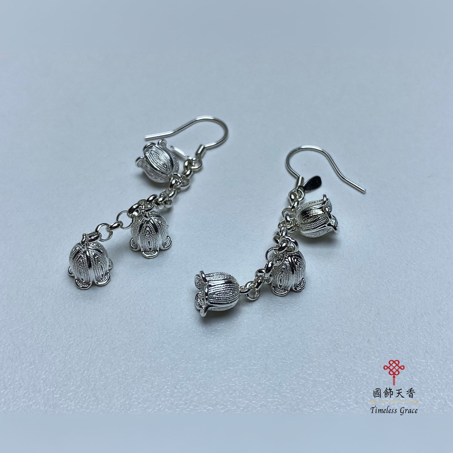TimelessGrace flower earring